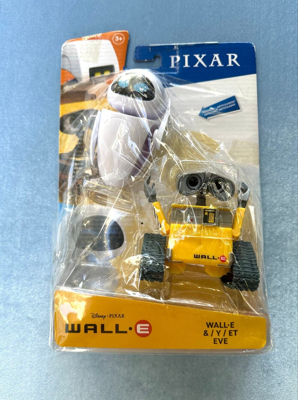 Disney Pixar WALL-E & EVE Action Figure 2 Pack Set Mattel New Sealed GLX86 Toy
